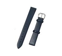 QL Supply Co Soft Ultra Thin Synthetic Leather Watchband 16mm 18mm 20mm 22mm Men Women Comfortable Wrist Straps (Blu,20mm)