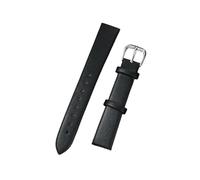 QL Supply Co Soft Ultra Thin Synthetic Leather Watchband 16mm 18mm 20mm 22mm Men Women Comfortable Wrist Straps (Black,22mm)
