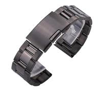QL Supply Co Stainless Steel Watch Band Women Men Metal Straight End Bracelet Gold Silver Black Strap Wrist Watches Replacement Watchband