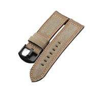 QL Supply Co Thickened Canvas for Leather Strap 20 22 23 24 26MM for Military Watch Men Vintage Green Black Khaki Retro Style Bracelet