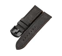 QL Supply Co Thickened Canvas for Leather Strap 20 22 23 24 26MM for Military Watch Men Vintage Green Black Khaki Retro Style Bracelet