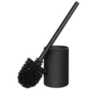 QL Toilet Brush,Stainless Steel,Quick-drying Toilet Brush Holder Set,for Bathroom and Hotel,Black