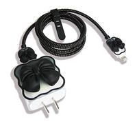 QLD COVER Compatible with iPhone 18W/20W USB-C Charger Cover Cute 3D Bow Tie Design Clear Soft Charger Protector Kawaii Cable Saver for iPhone 11 12 13 14 Pro Max Fast Power Adapter, Black 2 (5in1)