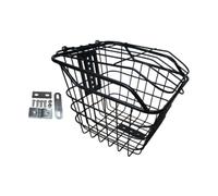 QLECXZI Bike Basket Front For Pets Large Capacity Premium Iron Sturdy Easy To Daily Grocery Shopping Has Strong Load Capacity Hanging Bicycle Basket Front