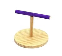 QLECXZI Bird Cage Stand Bird Training Perch Compact Anti Slip Lightweight Suitable For Small Birds Which Is Wear Resistant And Has Smooth Won't Harm Lovely Birds. Perch Stand Has