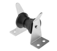 QLECXZI Bow Rollers For Boat Trailers Tough Stainless Steel Anchor Roller Corrosion Resistant And Practical Made Of 316 Grade Stainless Steel Anchor Roller Mount 26in Silver