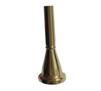 QLECXZI Durable French Horn Mouthpiece Strong Sound Crafted Trombone Mouthpiece For Students Well Designed Professional For Most Tenor Trombones