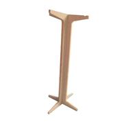 QLECXZI Elegant Wooden Chime Stand Meditation Yoga Functional Craft Displaying Chimes Stylishly Not Easily Fall Down Chime Stand Gong Target Is Suitable For Decorating Tabletop