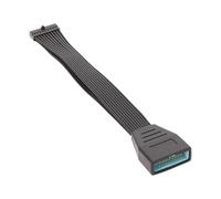 QLECXZI Pcie Riser Card Full Speed Extension Cable Vertical GPU Mounting 180 Degrees Innovative Shielded Solutions Full Speed Pcie 3.0 Riser Cable Splitter Antijam