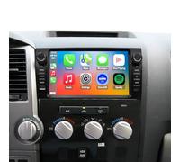 QLED Radio for Toyota Tundra 2007-2013 Sequoia 2008-2018 Upgrade,Touch Screen Stereo Replacement,Wireless carplay Android auto,4G LTE Network,Free Camera