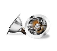 QLEE 3w Ac/dc 12v Ba15d Double Contact Bayonet Base Reflector Led Bulb 4000k Neutral White Tracking Light Floodlight for Home Household Commercial Lighting Spotlight 2pcs Pack