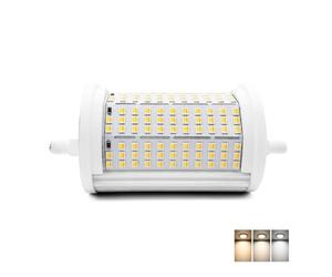 QLEE 50W R7S LED Bulb 118mm 5600LM Floodlight 3CCT 3 Light Color Changing 3000K/4000K/6000K Replacement for 300W-500W Halogen Bulbs 220v J Type Base Warehouse Garage Lamps