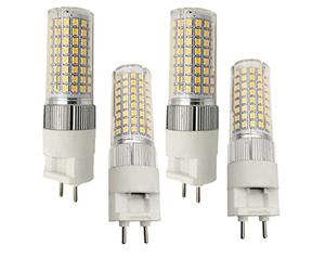 QLEE G12 Led Bulb 16w Ceramic Corn Light Led G12 Base T6 4000k Natural White Equivalent 200W Halogen Lamp 2 Pin Ceilling Light Downlight Office Building Light 4 Pack