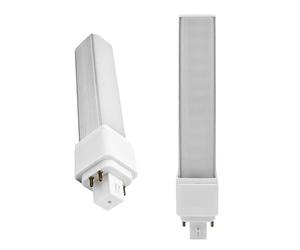 QLEE G24q 4pin Light Bulb Retrofit GX24Q LED PL-C Recessed Lamp Replacement Conventional 18W 4P G24Q-2 Gx24Q-3 G24Q-1 1400 Lm 314° RotateG24Q Green Bathroom Bulb 6000k 2 Pack Bypass Ballast