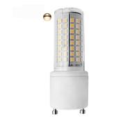 QLEE GU24 LED Bulb 3000K Warm White 120W Equivalent Twist Lock Light Bulbs 2 Prong Base for Ceiling Fan & Bathroom 12W CFL Replacement (18W 23W 28W) Short Mini Plug in Twist Lock GU24 Bulb