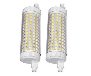 QLEE Led R7s 118mm 20w Dimmable Light Double Ended J J118 4.7" 2500lm Equivalent 200w Halogen Tungsten Warm White 3000k Floodlight Working Light Garage Landscape Lighting 2PCS…
