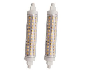 QLEE LED R7S Bulbs 12 Watt Halogen Bulbs R7S T3 118mm 150W 220V J Type 4.65 inch Double Ended Light Bulb Daylight for Landscape Lights Work Security Outdoor Wall Flood Light Bulbs 2 Pack,5000k
