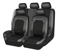 QLEQMZTV Leather Car Seat Covers Full Set for Toyota Aygo X AB70 2021 2022 2023 2024 2025, Full Surround Seat Cushion Covers Waterproof Breathable Comfortable Front Rear Seat Protector Accessories