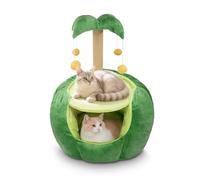 Qlfyuu Cat Tree Coconut m