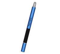 QLGD Text Engraving Stylus Disc Touch Pen 2 in 1 Universal Touch Pen for Tablet 100% Compatible with All Standard Tablets Smartphones (Blue)