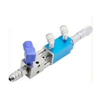 QLH-21A Pneumatic Precision Thimble Dispensing Valve UV Glue Dispenser 0.01ml Anti Drip High Viscosity Silicone(21B)