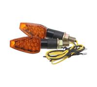 QLKFTRVNH Motorcycle Turn Signal Lights Blinker 1pc ED Universal Motorcycle Flashing Turn Signal Light Lamp Indicator Light Blinker Light LED Flasher Relay 12V