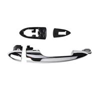 QLKIUHA Compatible with Lancia for Ypsilon MK3 2011-2020 Auto Parts Door Handle Quick to Install Without Hole Car Exterior 156099956 Vehicle Door Outer Accessories