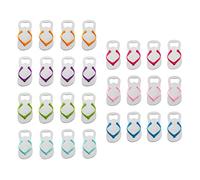 QLL 28 Pcs Special"pop The Top" Flip-Flop Bottle Opener for Wedding Favors