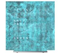 QLOCKTWO Earth 13.5 Creators Edition Vintage Copper Table Clock Watch