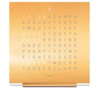 QLOCKTWO Earth 13.5 Golden Legend Table Clock Watch