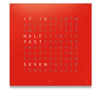 QLOCKTWO Earth 45 Red Pepper Wall Clock Watch QLK-040