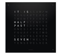 QLOCKTWO Earth 90 Black Pepper Wall Clock Watch QLK-056