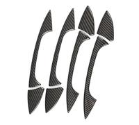 QLOREGS car Door Handle Cover Compatible with Benz GLK X204 ML W166 2012 2013 2014 2015 Exterior Door Handle Bowl Cover Trim Auto Modification Part(Handle Carbon)