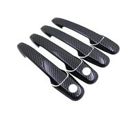 QLOREGS car Door Handle Cover Compatible with Mazda 5 for Premacy CR CW 2004 2005 2006 2007 2008 2009-2018 Door Handle Cover Car Style Stickers Trim(2 Keyholes)