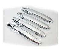 QLOREGS car Door Handle Cover Compatible with Toyota for Auris E150 2006 2007 2008 2009 2010 2011 Door Handle Cover Trim Sticker Modification Accessory(2 Keyholes)