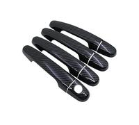 QLOREGS car Door Handle Cover Compatible with Toyota for Rush 2006 2007 2008 2009 2010 2011 2012 2013 2016 Car Door Handle Cover Exterior Accessories Stickers(Handle 1 Keyhole)