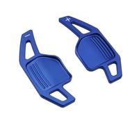 QLOREGS Shift Paddle Shifters Compatible with A5 S5 RS5 8T 8F 2007 2008 2009 2010 2011 Steering Wheel Paddle Shifter Car Steering Wheel Gear Extend Accessories(Blue)