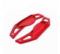 QLOREGS Shift Paddle Shifters Compatible with Benz for Smart for Fortwo 541 2009 2010 2011 2012 2013 2014 2015-2017 Steering Wheel Shift Paddles Extension Shifters Stickers(Red)