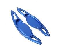 QLOREGS Shift Paddle Shifters Compatible with Civic 11th 2022 2023 2024 2X Car Steering Wheel Paddle Shifter Car Aluminum Steering Wheel Gear Extend Accessories(Blue)