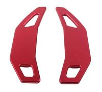 QLOREGS Shift Paddle Shifters Compatible with Toyota for Corolla 2013 2014 2015 2016 2017 2018 Aluminum Steering Wheel Paddle Shifting Extended Gear Lever Red 2X