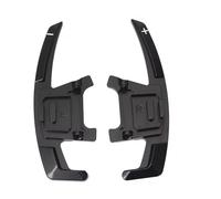 QLOREGS Shift Paddle Shifters Compatible with VW for Golf 7 for R-line for Golf 7 for GTI 2015 2016 2017 2018 2019 Aluminum Shifter Paddle Extension 2X Paddle Shifter Steering(Black)