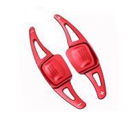 QLOREGS Shift Paddle Shifters Compatible with VW for Passat 2018 2019 2020 for Sharan 2018 2019 2020 Steering Wheel Paddle Auto Replacement Extension Shift 2PCS(Red)