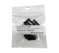QLoztyse 2-5pack 15x Tennis Racket Grommets Racquet Eyelets String Protection Tubes, 5 Pcs