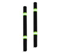 QLoztyse 2 Pieces Boat Trailer Guide Pole Pad Cover Heavy Duty Oxford Cloth Reflective Strip Cushioning Suitable for Boat Lift Ski Boat Fishing Sail, Double