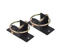 QLoztyse 2 Pieces Water Bucket Hooks Heavy Duty Steel Bucket Hanger Quick Release Pin Bracket Suitable for Pet Animals Supplies Livestock Feeding