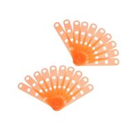 QLoztyse 20 Pieces Perm Rods， Bands Iron Bands ，Soft ，Bands for Gift，Girls Perm Rod Roller