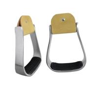 QLoztyse 2x Horse Riding Stirrups, Western Stirrups, Nonslip English Saddle Step Horse Saddle Stirrups Horse Stirrups for Saddle