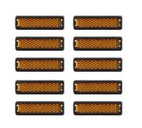 QLoztyse 3-4pack 10 Pieces Foot Pedal Reflector Biking Biking Night Warning Light, 3 Pcs