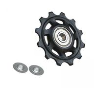 QLoztyse 3xRear Derailleur Pulley Guide Roller,Lightweight Stable Drive Spare Mountain Bikes Replacement Guide Wheel