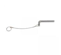 QLoztyse 3xWeight Stack Pin with Pull Rope Weight Machine Pin Quick Release Pin Portable L Shaped Handle Weight Loading Pin